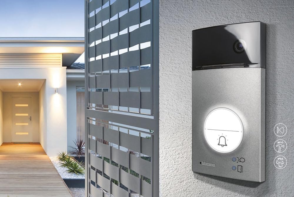 Bticino Video-Kit Klasse 100 V16E Monofamilie, Serie 3000 Single, Single