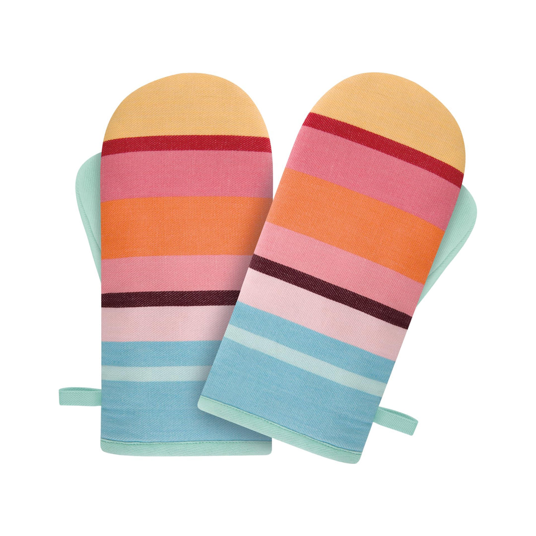 REMEMBER Ofenhandschuhe Nr. 4, 2er Set, 14 x 29 cm, Baumwolle/Polyester
