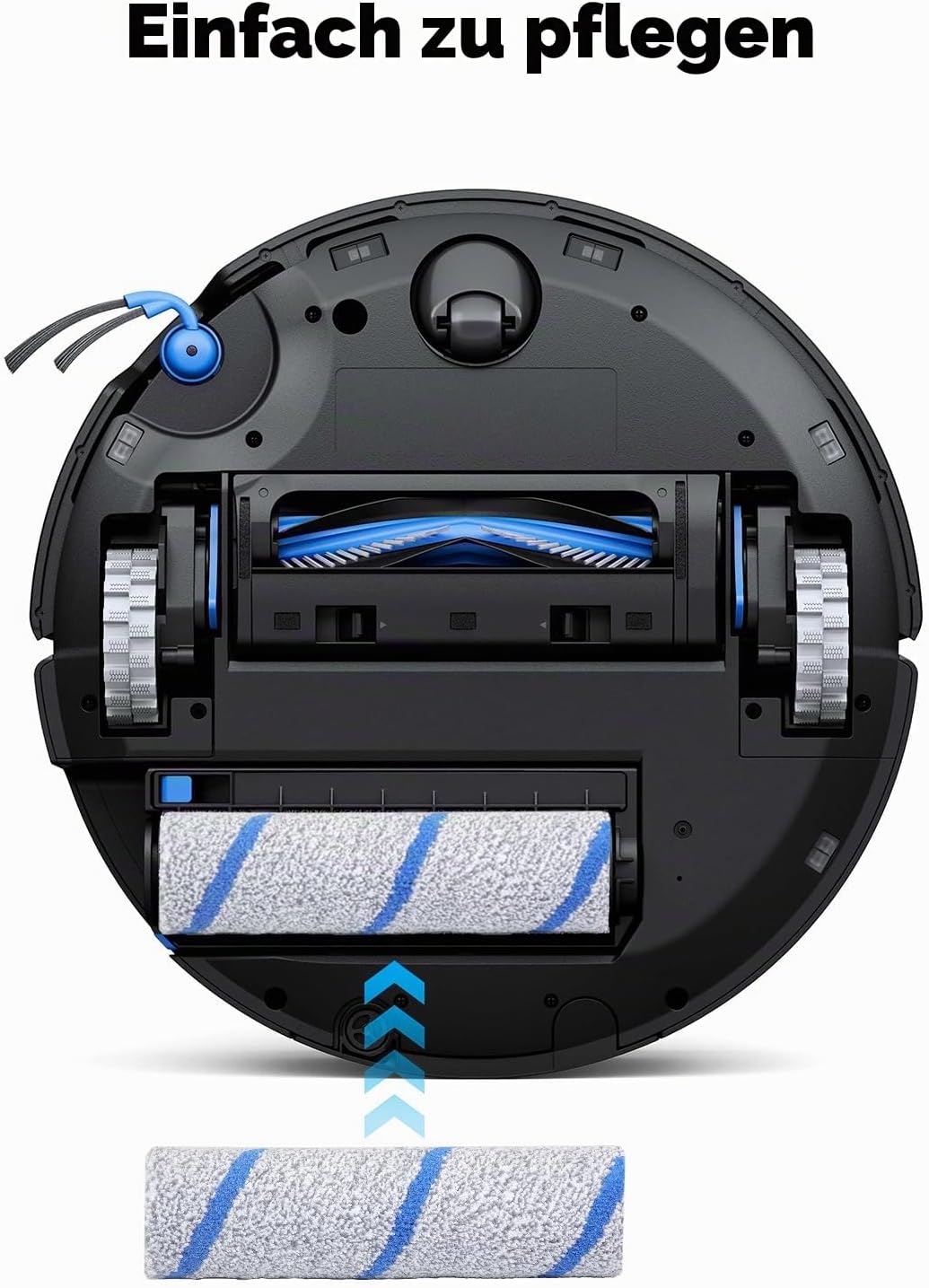 Antibakterielle Wischwalze für Ecovacs Deebot X11 PRO OMNI/X11 OmniCyclone, X9 PRO Omni/X8 PRO OMNI/