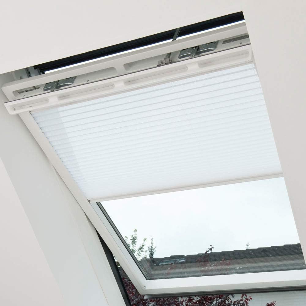 Orignal VELUX Plissee / Faltstore FHL MK06 1259S / Bedienart : Manuell / Farbe : Uni Sand / Fensterg