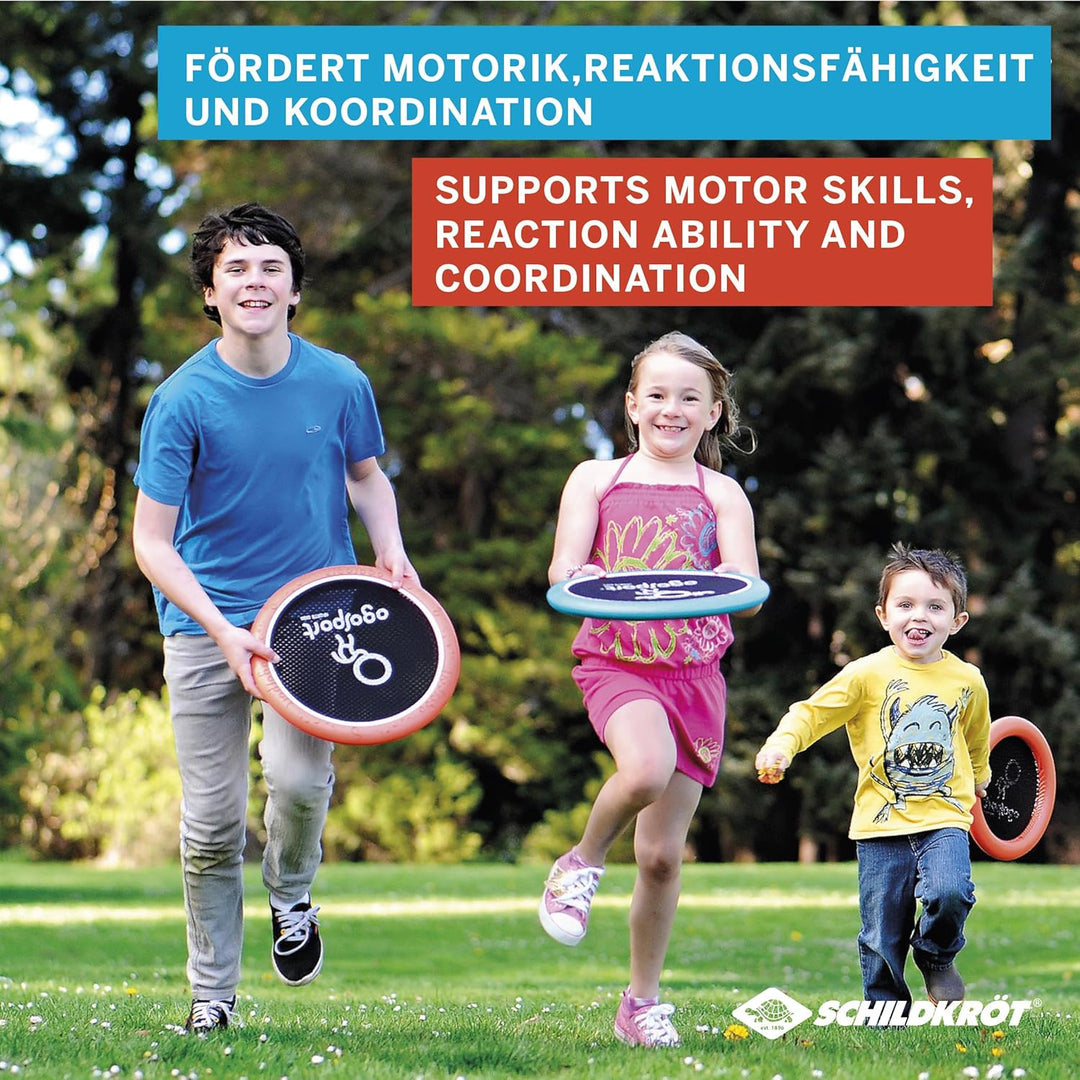 Schildkröt Ogo Sport Set, 2 Ogo Softdiscs Ø29cm, 1 Ball, Standardgrösse, der beliebte Spiel-Klassike