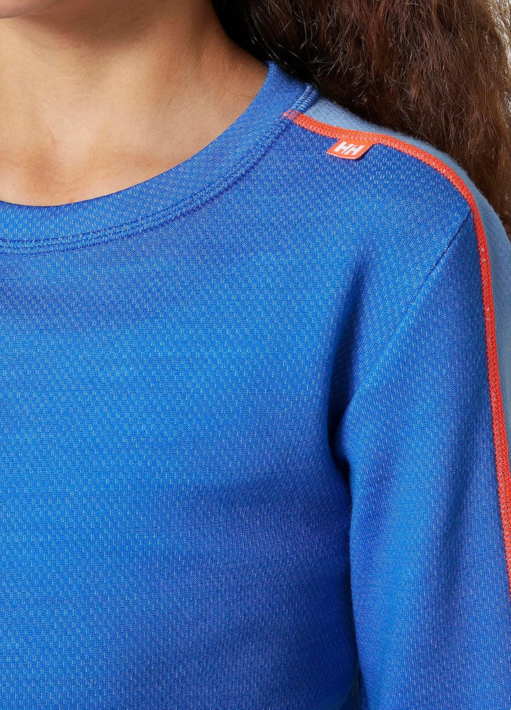 Helly Hansen Unisex Kinder Baselayer Set Jr Lifa Merino Midweight Set M Ultra Blue, M Ultra Blue