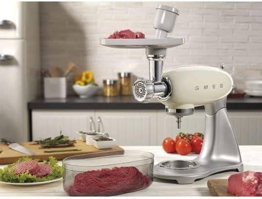 SMEG Fleischwolf-Set SMMG01, 18/8 Stainless Steel, grau