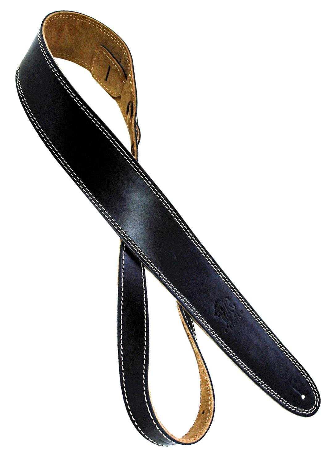 Shaman Standard 04 (Gitarrengurt aus Echtleder, Made in EU, extra lang einstellbar) schwarz
