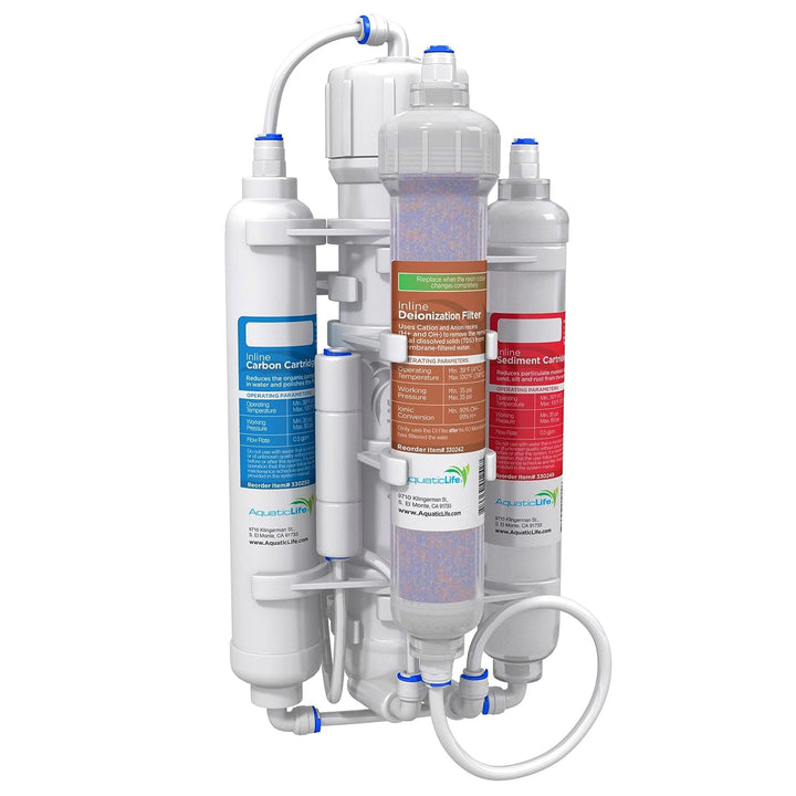 Aquatic Life RO Buddie Umkehrosmose-System, 50-Gallon Four Stage, weiss, 50-Gallon Four stage