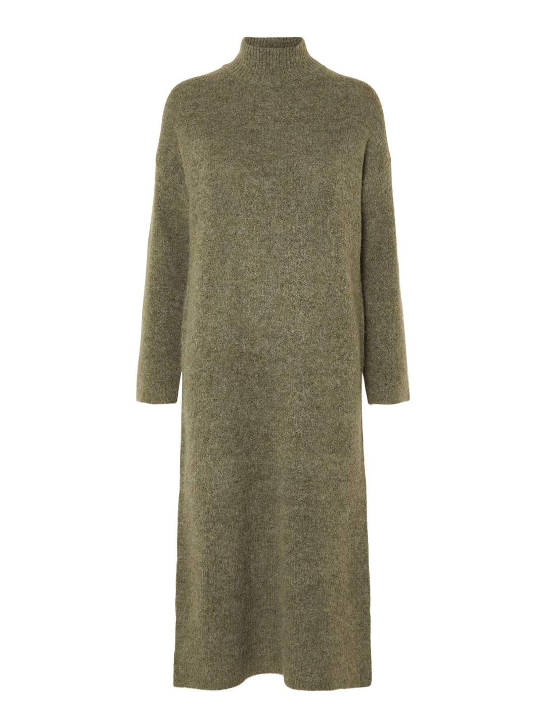 SELECTED FEMME Female Maxikleid Strick M Dusky Green, M Dusky Green