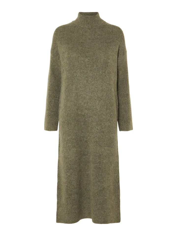 SELECTED FEMME Female Maxikleid Strick M Dusky Green, M Dusky Green