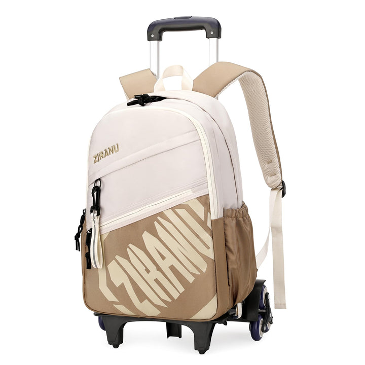 Schulrucksack Teenager Rucksack mit Rollen Kinder Schultasche Trolley Schulranzen mit Rollen Jungen