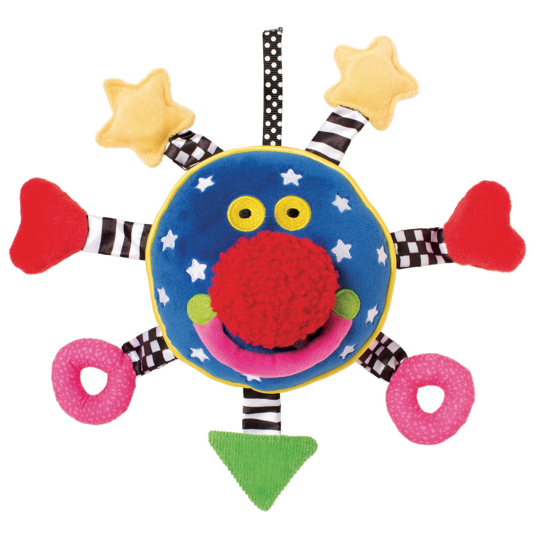 Manhattan Toy Baby Whoozit Kinderwagen- und Aktivitätsspielzeug für unterwegs, 15,2 cm