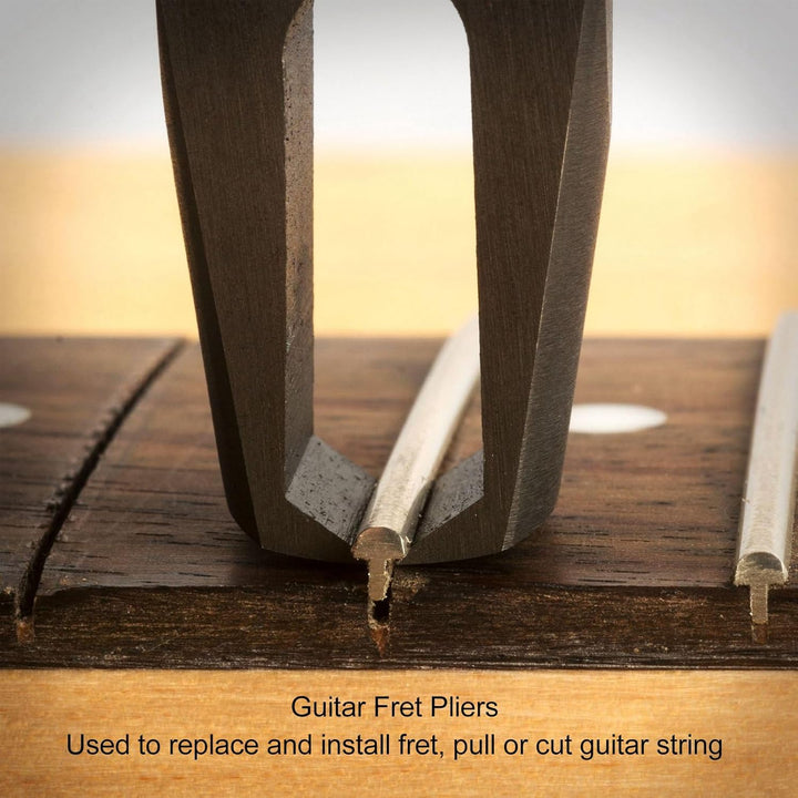 Gitarren-Bundzange, Symmetrische Kanten, Rutschfester Griff, Sichere Bedienung für die Reparatur von