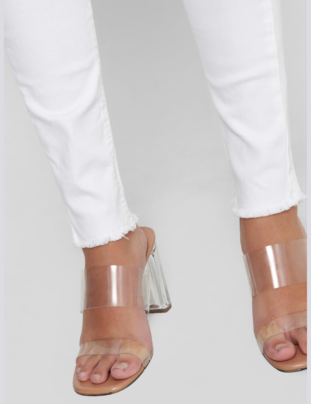 ONLY Female Skinny Jeans ONLBLUSH Mittlere Taille Skinny Fit Jeans XS / 30L White 2, XS / 30L White