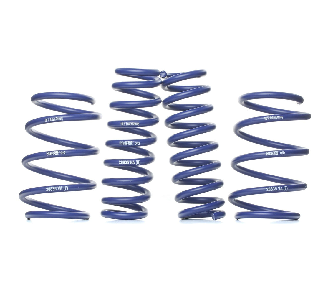 Fahrwerksatz, Federn Sportfedersätze/Performance Lowering Springs von H&amp;R (28835-1) Federsatz Federu