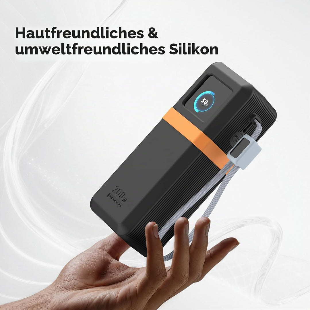 Silikon-Schutzhülle für UGREEN Nexode Pro Power Bank 25000mAh 200W Max Schnellladen, Powerbank Hülle