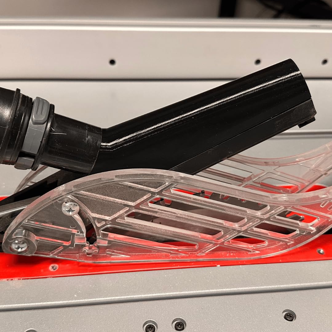 NEXCAPE Absaugadapter aus PETG, Passend für Bosch GTS 10 XC, 32mm Aussenanschluss, Werkstatt-Staubsa