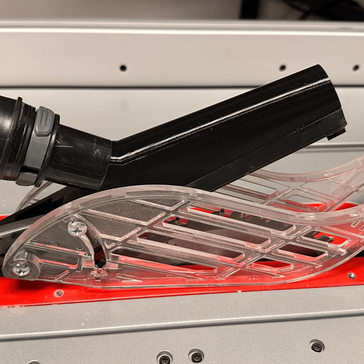 NEXCAPE Absaugadapter aus PETG, Passend für Bosch GTS 10 XC, 32mm Aussenanschluss, Werkstatt-Staubsa