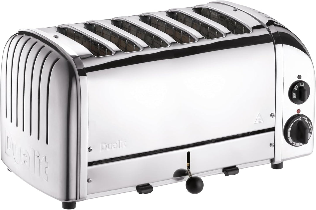 DUALIT Vario Toaster - 6 Scheiben Toaster poliert