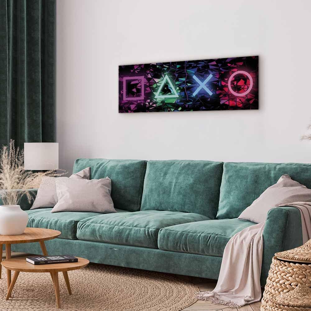 murando Akustikbild für Gamers Spielkonsole Bilder Akustikschaum Hochleistungsschallabsorber Schalls