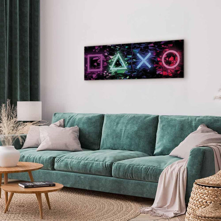 murando Akustikbild für Gamers Spielkonsole Bilder Akustikschaum Hochleistungsschallabsorber Schalls