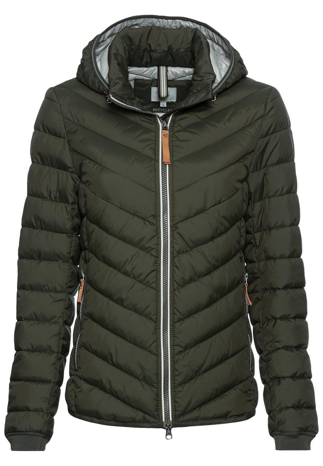 camel active Damen Jacke, 36 Dunkelgrün