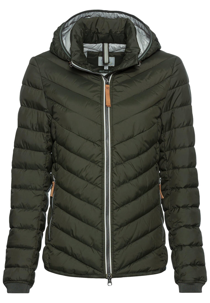 camel active Damen Jacke, 36 Dunkelgrün