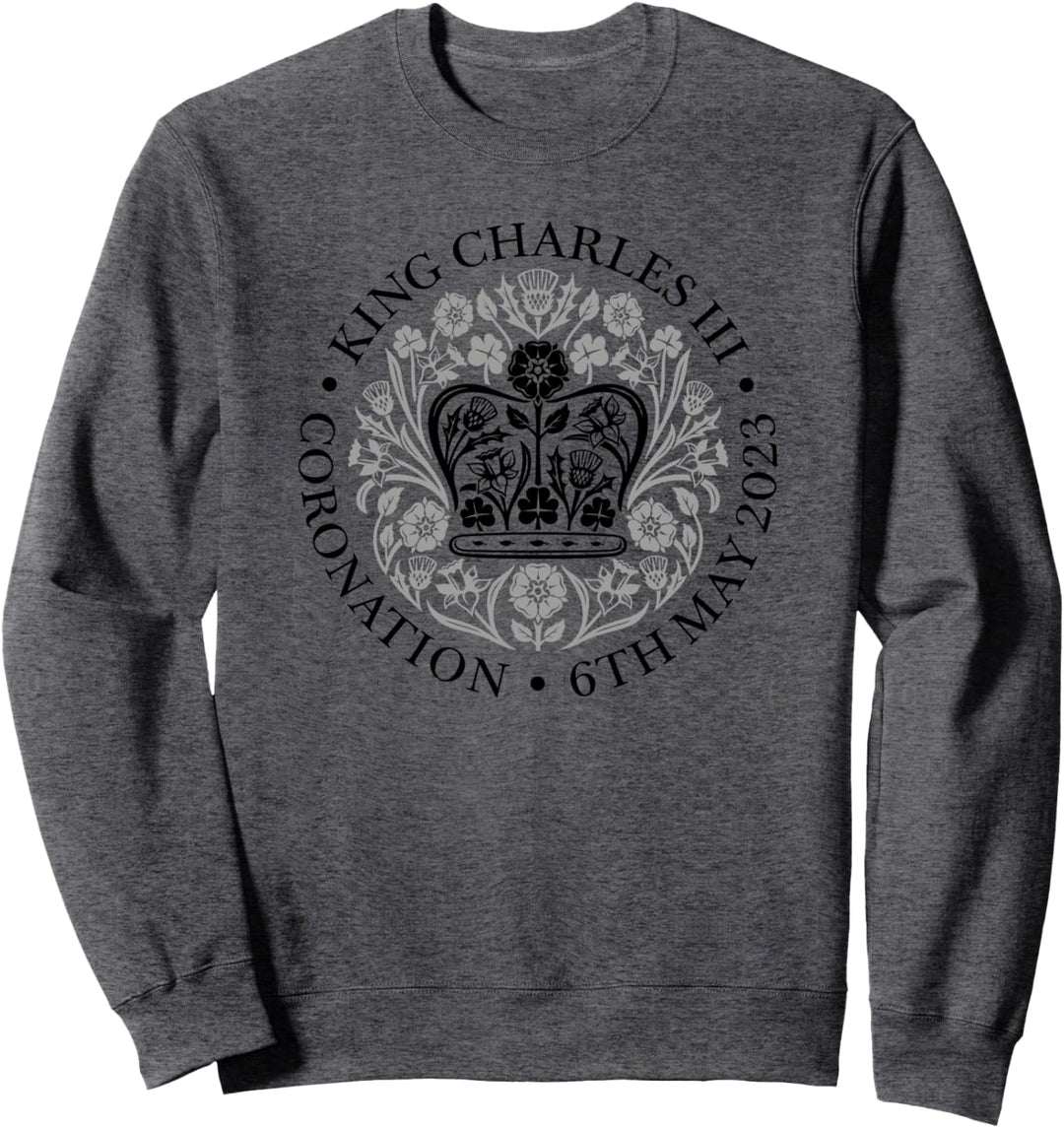 Erinnerungsstücke zum britischen König III. Charles Krönung 2023 Sweatshirt