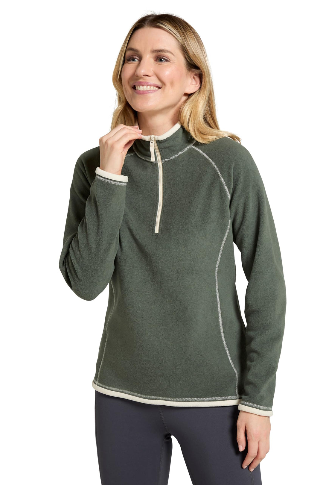 Mountain Warehouse Montana Fleecejacke für Damen aus Microfleece - Atmungsaktiver Fleece-Pullover fü