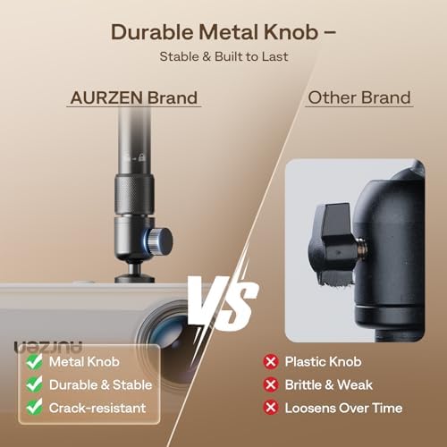 Aurzen EAZZE D1 air Smart Beamer Outdoor mit Projektor-Deckenhalterung Bundle
