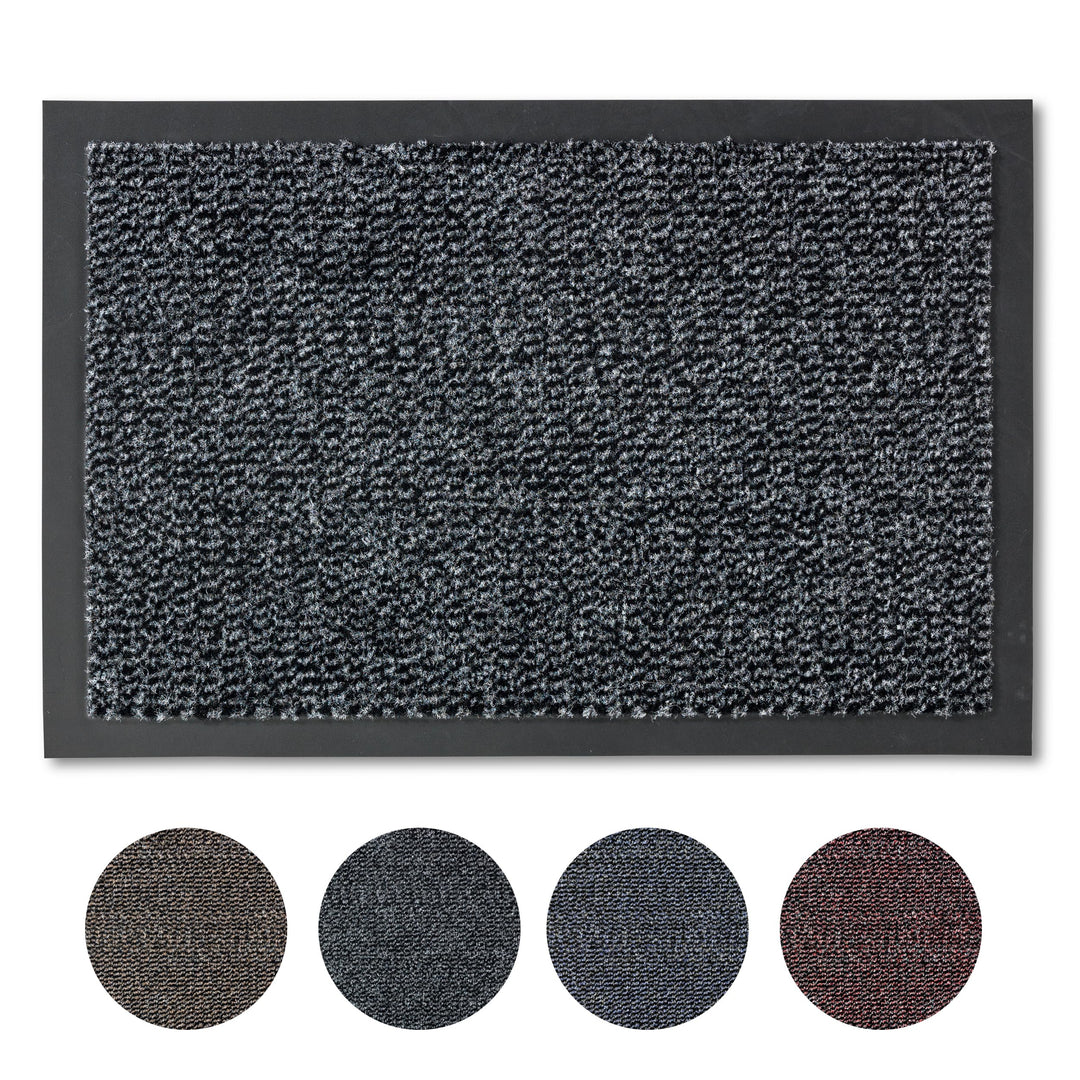 Fussmatte 90x150 cm für den Innenbereich - Türvorleger schnelltrocknend - Rutschfester Sauberlauf an