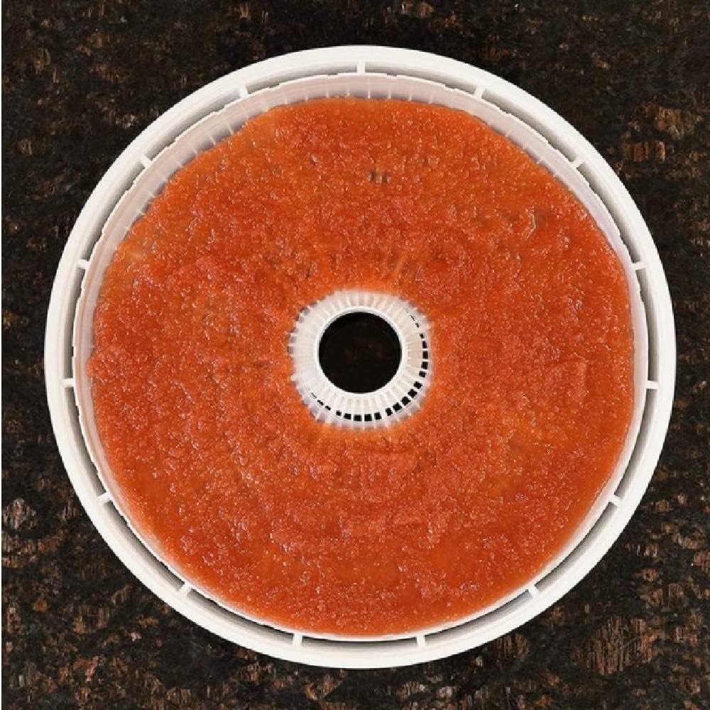 2Pcs Food Dehydrator Sheets Tablett Trockner Dörrgerät Teilfrucht Leathers Speisentrockner Blatt für