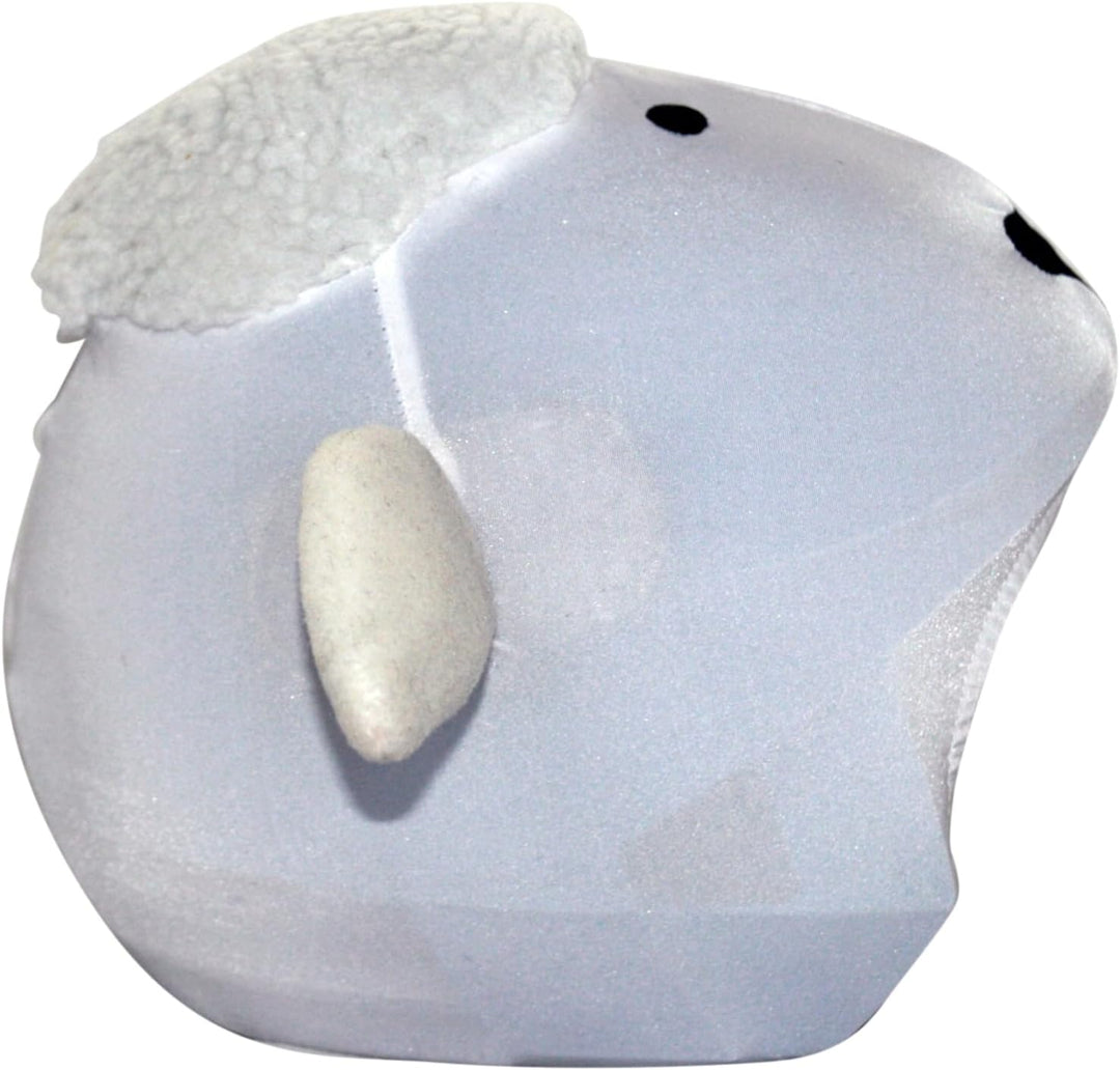 Coolcasc Weiss Schafe Multisport helmüberzug