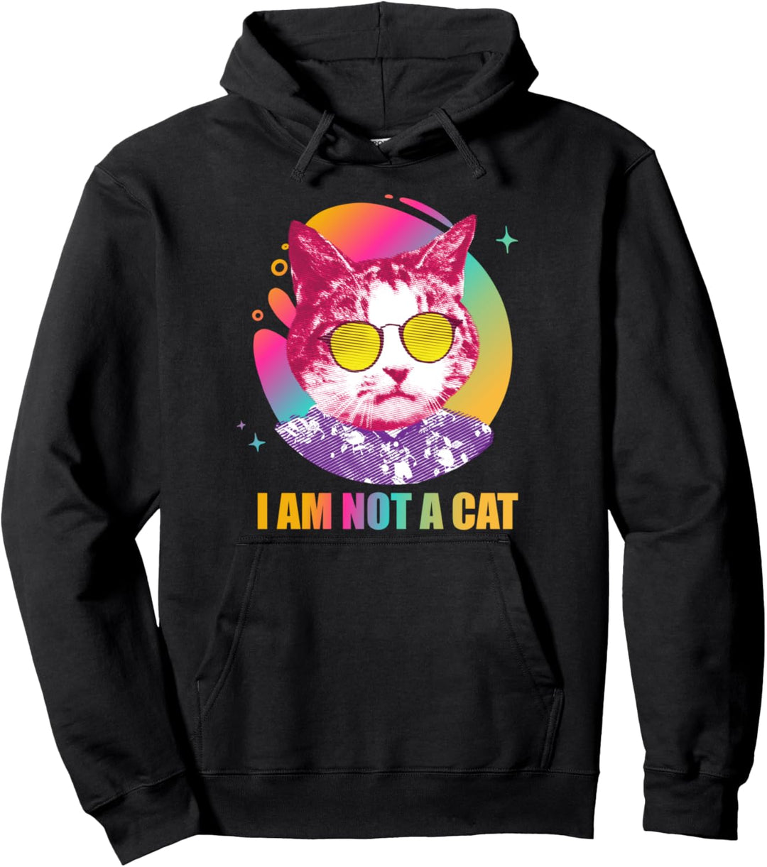 Judge, I AM NOT A CAT Meme Pullover Hoodie