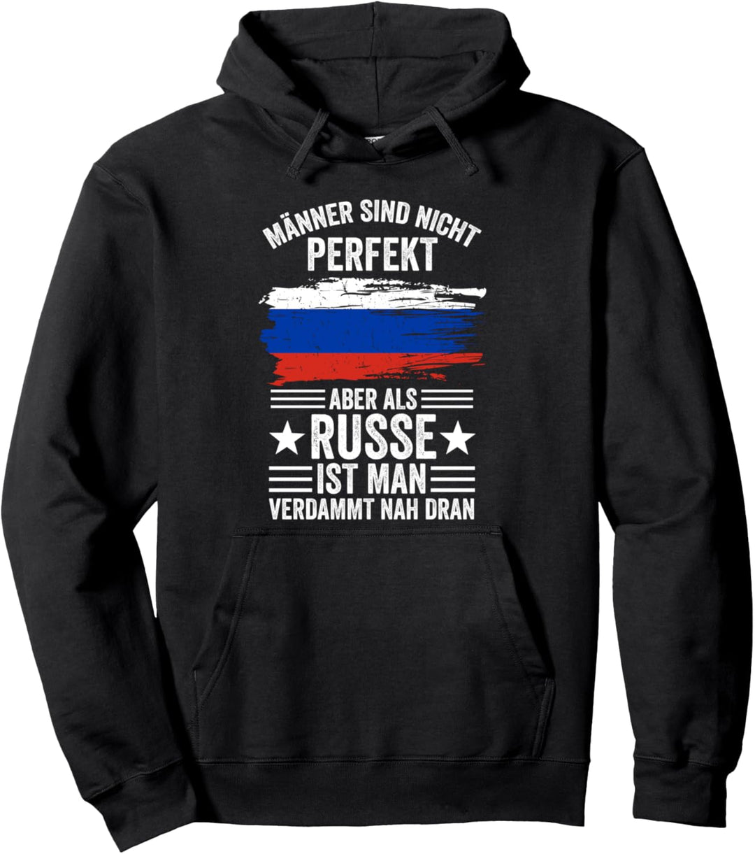 Russischer Mann Russe Russin Russen Russisch Russland Pullover Hoodie