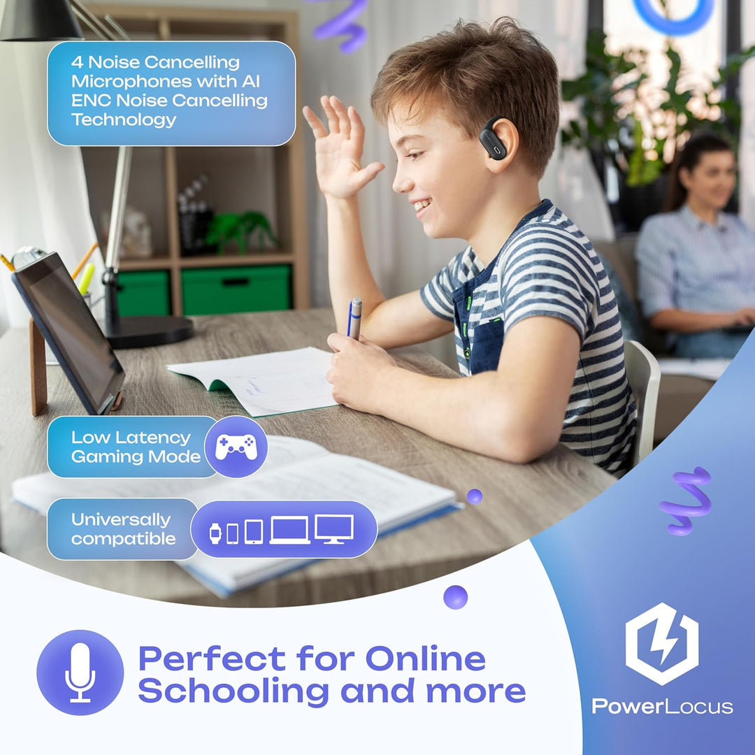 PowerLocus Jumpy Kabellose Bluetooth-Ohrhörer für Kinder