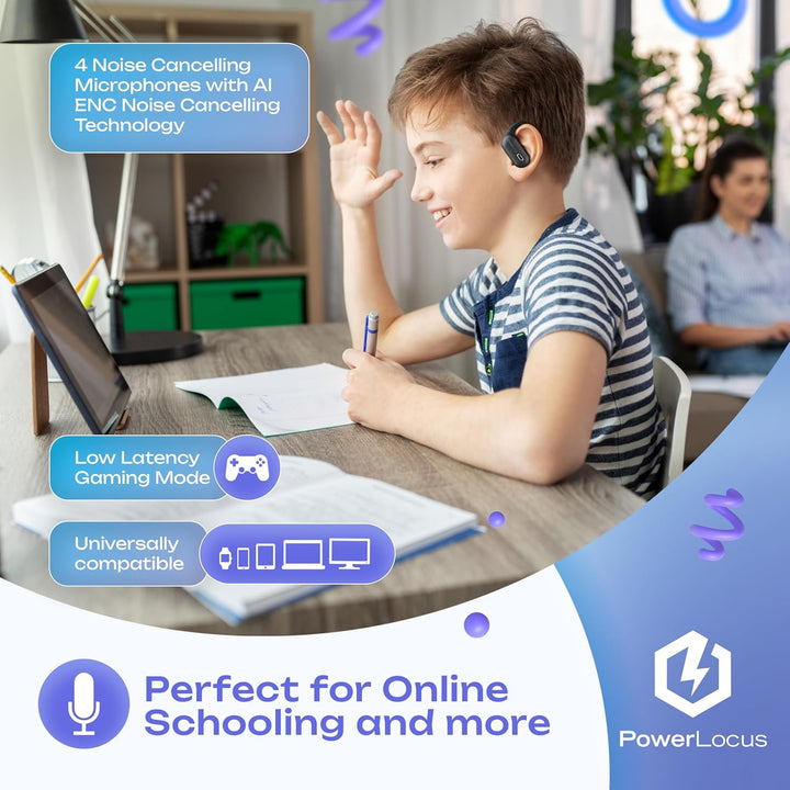 PowerLocus Jumpy Kabellose Bluetooth-Ohrhörer für Kinder
