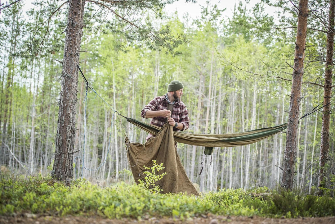 Helikon-Tex Swagman Roll Poncho Outdoor Survival Bushcraft Jagd Orange