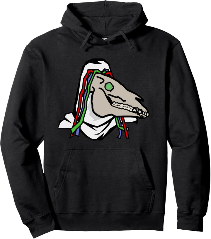 Mari Lwyd – Welsh Folklore Wales Mythology Wassailing Folk Pullover Hoodie