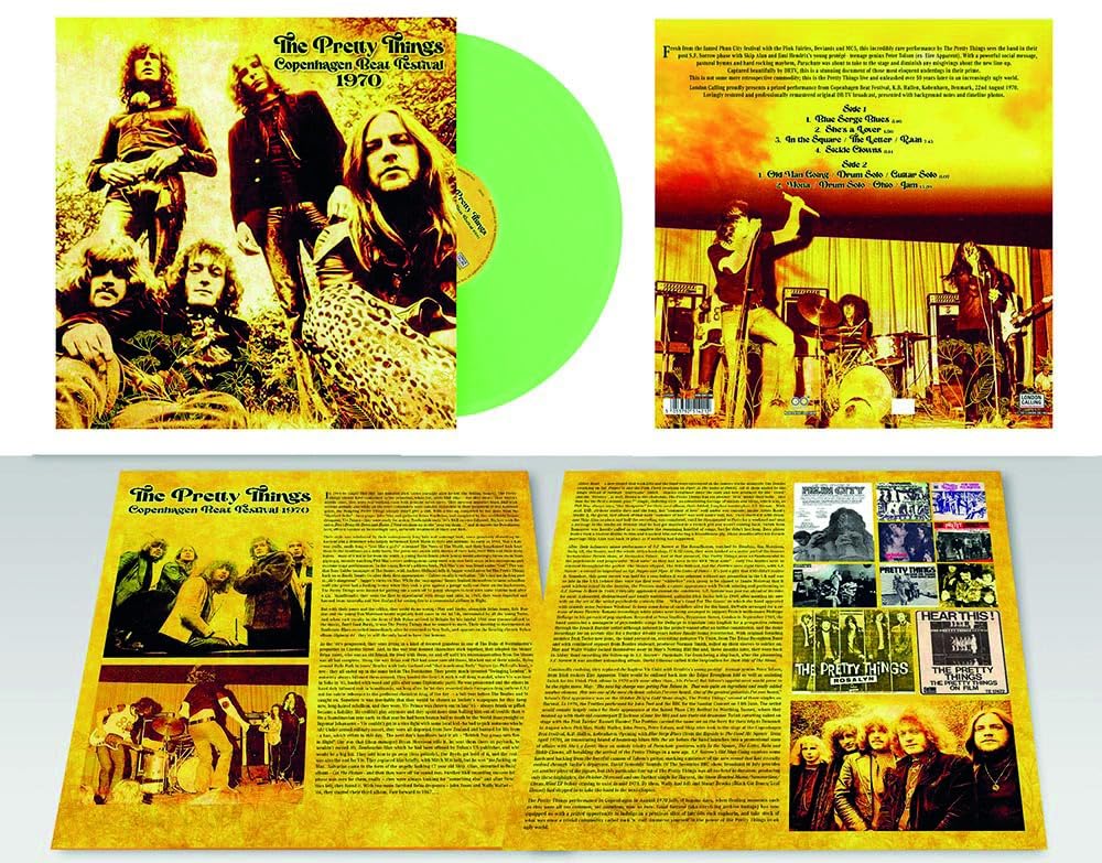 Copenhagen Beat Festival 1970 light, Vinyl