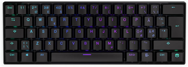 ENDORFY Thock Compact Wireless NO Red, Kailh Box Red linear switches, Wireless Keyboard 2.4 GHz and