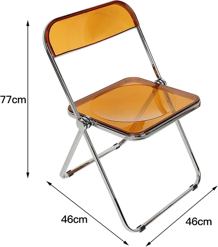 homewell Klappstuhl Angelstuhl Faltstuhl Acryl Campingstuhl praktisch robust leicht (braun 1 Stuhl),