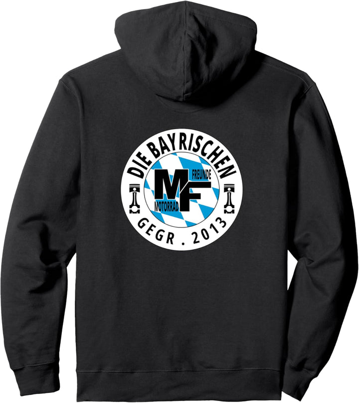 Die bayrischen Motorrad Freunde - der Motorradfreunde Pullover Hoodie