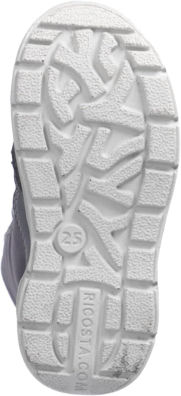 RICOSTA Mädchen Winterstiefel LAIZA | Kinder Boots | WMS:Mittel | RicostaTEX 27 EU Grau 460, 27 EU G
