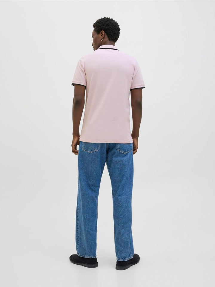 JACK & JONES Herren Jjepaulos Polo Ss Noos Polohemd XXS Pink Nectar, XXS Pink Nectar