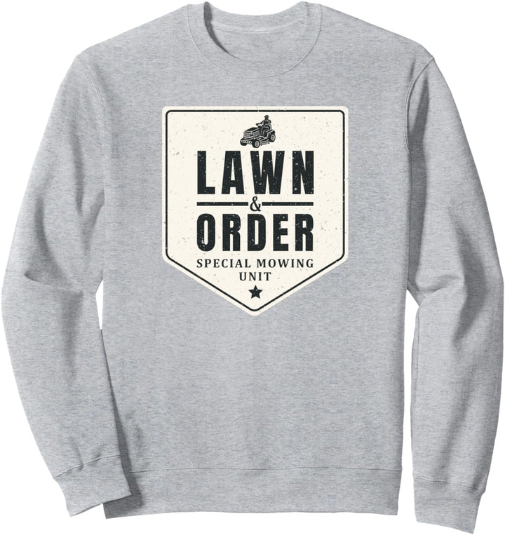 Lustiger Rasenmäher-Rasen Sweatshirt
