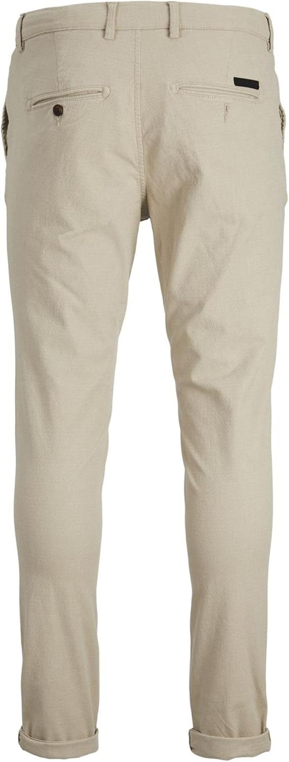 JACK &amp; JONES Herren Jpstmarco Fury Noos Male Chino Hose Slim Fit Chino Hose 32W / 34L Dune, 32W / 34