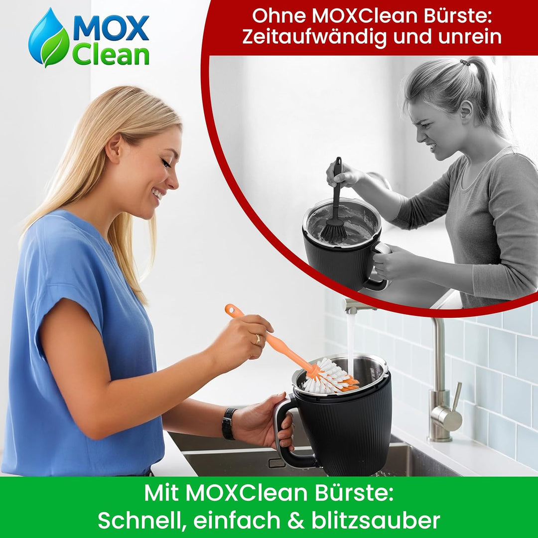 Premium Universal Reinigungsbürste kompatibel für Thermomix TM7,TM6,TM5&amp;Bosch Küchenmaschine Made in