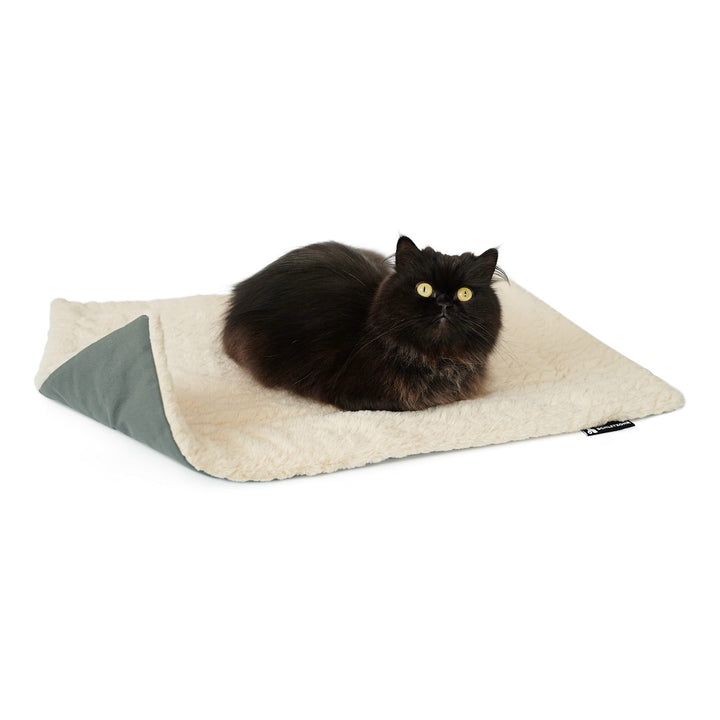 SCHLITZOHR Gefütterte Haustierdecke, waschbare Liegedecke für Hunde und Katzen, Katzendecke, Hundede