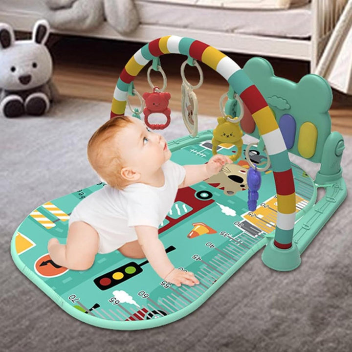 -Spiel-Turnmatte, Aktivitätsmatte für Babys - Kreative Spielklavier-Gymnastikmatte - Kreative Spiel-