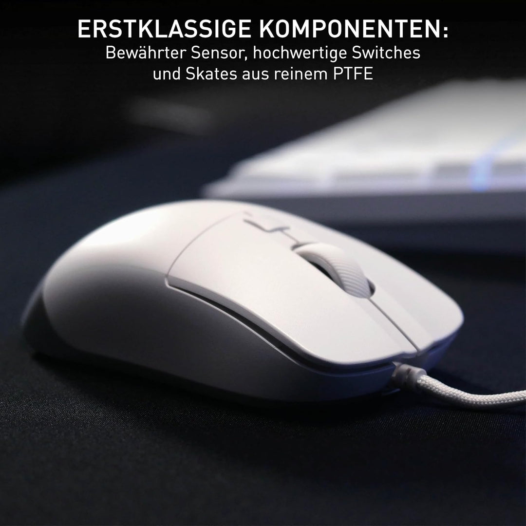 CHERRY XTRFY M50, Leichte Kabelgebundene Gaming-Maus, Ergonomische Form für Optimalen Komfort und Ko