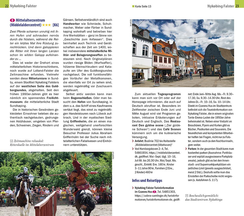 Reise Know-How InselTrip Falster und Lolland mit Marielyst und Møns Klint: Reiseführer mit Insel-Fal