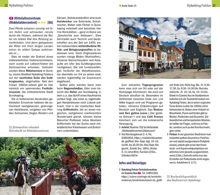 Reise Know-How InselTrip Falster und Lolland mit Marielyst und Møns Klint: Reiseführer mit Insel-Fal